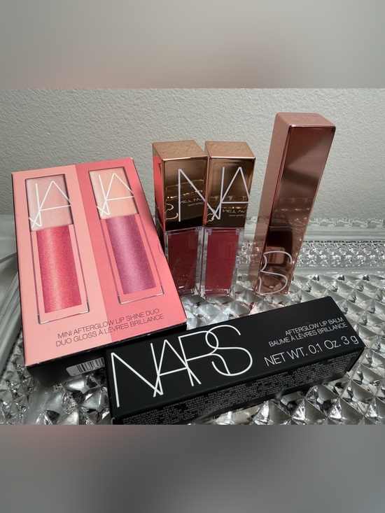 NARS Other - NARS Afterglow Lip Balm & Gloss Set - Orgasm/Unbroken - NIB